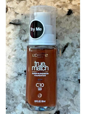 L'Oreal True Match Super-Blendable Foundation, C10, Cool Deep